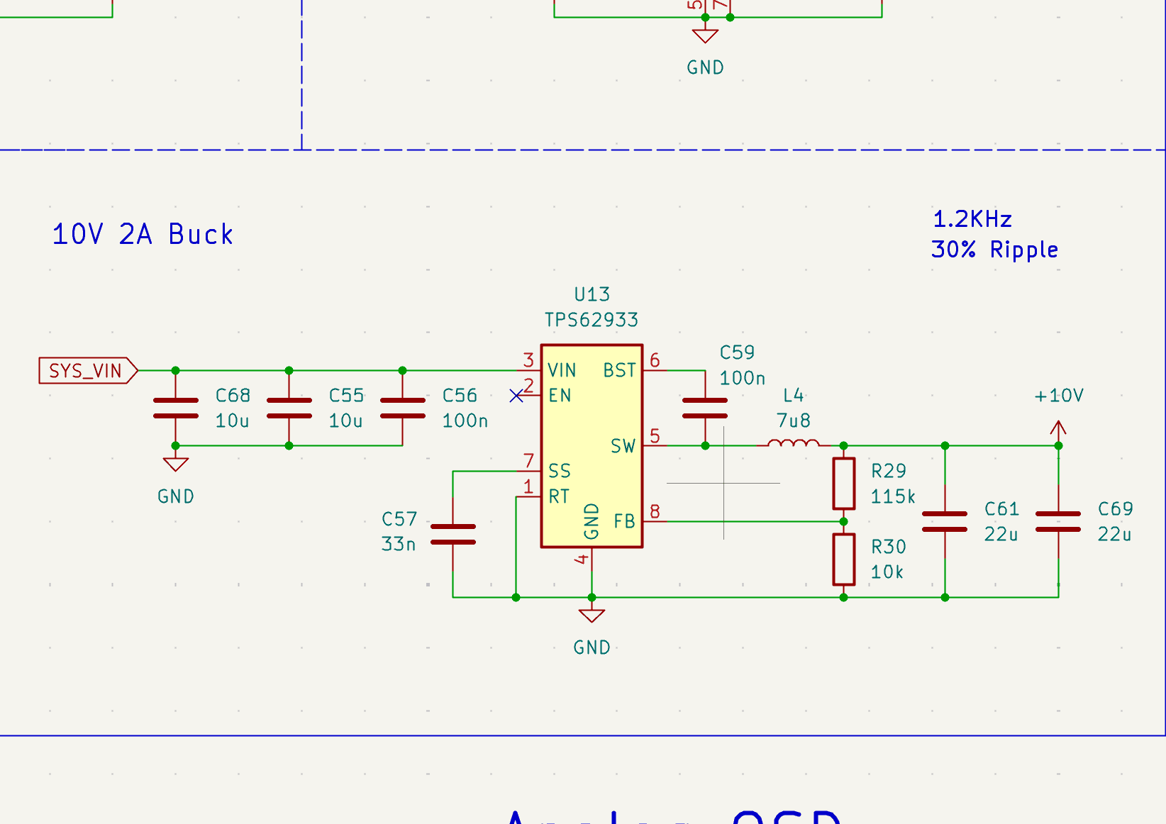Schematic from the FC Blueprint KiCad project
